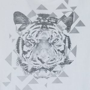 Express White Lion T Shirt